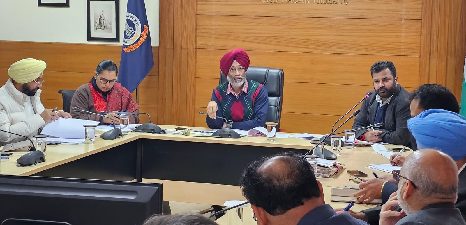 Additional Deputy Commissioner holds review meeting with officers of District Environment Committee